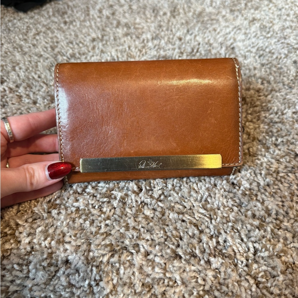 Patricia Nash Cametti Trifold Leather Wallet